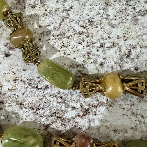 Miriam Haskell Necklace HTF “GLOWS!” - Picture 8 of 10